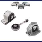 Kit completo Coxim Calço Fox Gol Polo Saveiro Voyage 1.0 1.6