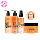 Kit completo cuidados com a pele de Pêssego da Porán