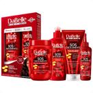 Kit Completo DaBelle Sos Crescimento: Com Shampoo 375ml e Condicionador 175ml + Máscara 800g e Finalizadores