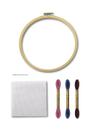 Kit Completo de Bordado Círculo Qualidade e Beleza!