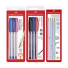 Kit Completo de Escrita Faber-Castell Canetas e Lápis com 10 peças