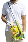 Kit Completo De Jogo Mini Golfe Infantil De Brinquedo Direita Amarelo