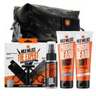 Kit completo de tratamento de barba Willies para homens inclui kit de 5 peças, shampoo e condicionador PROPRO e óleo de cabelo premium para uso diário, crescimento e hidratação da barba