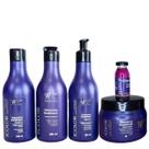 Kit Completo de Tratamento para Cabelos Coloridos com proteção prolongada da cor WF COLOR 1.162ml
