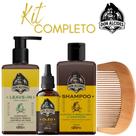 Kit Completo Don Alcides Cuidados Barba E Cabelo Premium