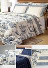 kit completo edredon queen porcelana 7 peças 260cm x 240cm com porta travesseiro