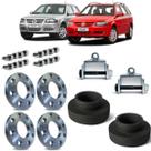 Kit Completo Elevar Gol Parati Espaçador 15mm até G4 Todos