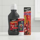 Kit Completo Enaldinho Higiene Escova Gel dental e Enxaguante bucal Preto Kit Completo Enaldinho Higiene Escova Gel dental e Enxaguante bucal Preto