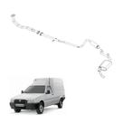 Kit Completo Escapamento Fiorino 1.5 1990 e 1991 Aço Gal Opc