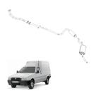 Kit Completo Escapamento Fiorino 1.5 1990 e 1991 Aço Opc