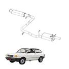 Kit Completo Escapamento Gol 1.6 1994 1995 1996
