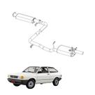 Kit Completo Escapamento Gol 1.6 1994 1995 1996