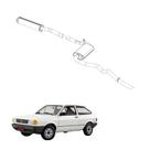 Kit Completo Escapamento Gol 1.8 G1 1988 a 1990 1991 Aço