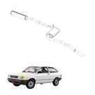 Kit Completo Escapamento Gol 1.8 G1 1988 a 1990 1991 Aço