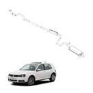 Kit Completo Escapamento Golf 1.6 Flex 2009 a 2014 Aço Galva