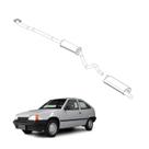 Kit Completo Escapamento Kadett 1.8 SL SLE 1989 a 1995 Aço