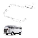 Kit Completo Escapamento Kombi 1997 Aço Galvanizado