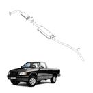 Kit Completo Escapamento S10 2.2 EFI CS 1997 a 2000 Aço
