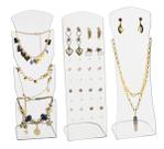 Kit Completo Expositores P/ Bijuterias Semi Joias Slim 3pçs