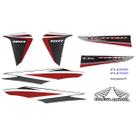 Kit Completo Faixa Adesiva Titan 160 Preta 2016