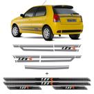 Kit Completo Faixa Palio 1.8 R 2006/2007 + Soleira Protetora