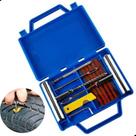 Kit Completo Jogo Macarrão Reparar Remendo Pneu Moto Carro bicicleta