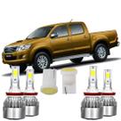 Kit Completo Lampada Xenon Led Super Branca Toyota Hilux Srv