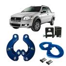 KIT COMPLETO LIFT 2" - Fiat Strada até 2020 Cabine Simples e Dupla - Aumento de Suspensão