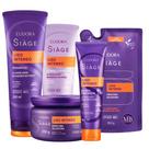 Kit Completo Liso Intenso Cronograma Hidratação Siàge Eudora