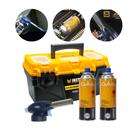Kit Completo Maçarico Fuji com 2 Gás Nautika 227g e Caixa de Ferramentas Fasterr