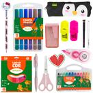 Kit Completo Material Escolar Com Estojo Tematico - Leo Leo