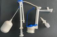Kit completo mecan acionam lateral branco caixa acoplada - Astra