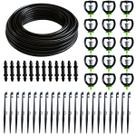 Kit Completo Micro Aspersão 44 LPH 20 Unidades - Irrigação Eficiente para Hortas e Jardins Kit Completo Micro Aspersão 44 LPH 20 Unidades - Irrigação Eficiente para Hortas e Jardins