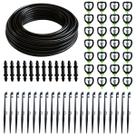 Kit Completo Micro Aspersão 44 LPH 30 Unidades - Irrigação Eficiente para Hortas e Jardins