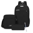 Kit Completo Mochila Executiva Masculina Com Design Refletor