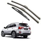 Kit Completo Palhetas Dianteira e Traseira para Kia Sorento Ano 2010 2011 2012 2013 2014 2015 2016