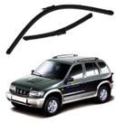Kit Completo Palhetas Dianteira e Traseira para Kia Sportage Ano 1993 1994 1995 1996 1997 1998 1999 2000 2001 2002 2003