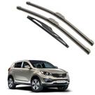 Kit Completo Palhetas Dianteira e Traseira para Kia Sportage Ano 2009 2010 2011 2012 2013 2014 2015 2016 Kit Completo Palhetas Dianteira e Traseira para Kia Sportage Ano 2009 2010 2011 2012 2013 2014 2015 2016