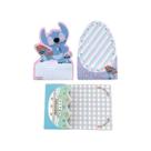 Kit Completo Papelaria Kawaii Escolar Escritório Fofo Stitch 7 Itens Variação:Notas Adesivas