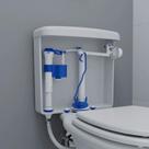 Kit Completo Para Caixa Acoplada Com Acionador Lateral Branco Blukit