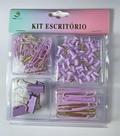Kit Completo para Escritório: Prendedores, Tachinhas e Clipes - Fada Digital