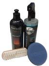 Kit completo para limpeza e hidratação de couro