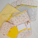 kit completo para maternidade amarelo