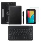 Kit Completo para Tablet M7 WiFi Mirage 7 Polegadas Capa pelicula caneta teclado e mouse