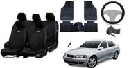 Kit Completo para Vectra 1997-2005: Capa de Couro, Tapetes e Capa de Volante