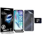 Kit Completo Película Carbono, 3d E Câmera compativel Moto G50 5G XT2149 - Cell In Power25