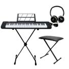 Kit Completo Teclado 61 Teclas Waldman WTS-100