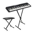 Kit Completo Teclado Casio CT-S300 61 Teclas + Suporte e Banco Kit Completo Teclado Casio CT-S300 61 Teclas + Suporte e Banco