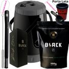 Kit Completo Tereré Black Erva Mate Garrafa térmica Unitermi Copo Inox Bomba Mola Inox QuadradaPreta Kit Completo Tereré Black Erva Mate Garrafa térmica Unitermi Copo Inox Bomba Mola Inox QuadradaPreta