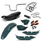 Kit Completo Titan Verde Marajó 2000/01 (Kit Plástico / Banco / Guidão / Pisca / Manopla / Bagageiro